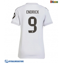 Fotballdrakt Dame Real Madrid Endrick #9 Hjemmedrakt 2025-26 Kortermet